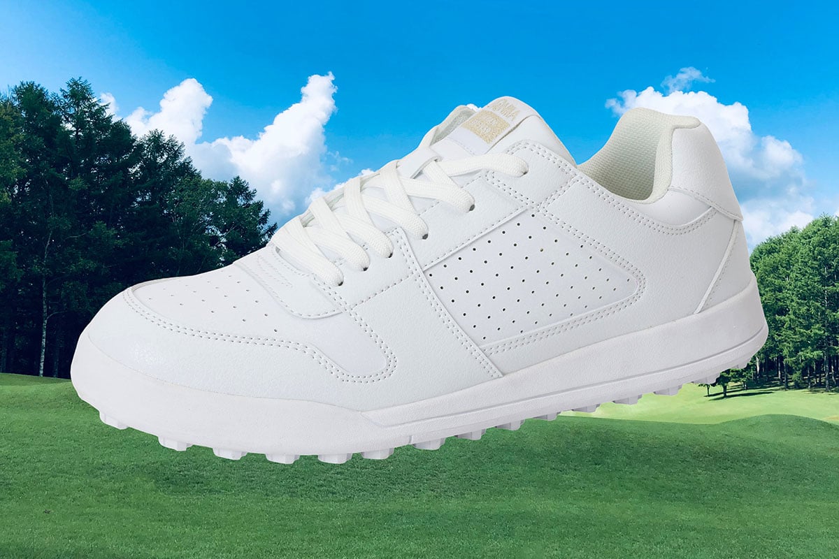 コートタイプ紐式スパイクレスシューズ「SR12601」