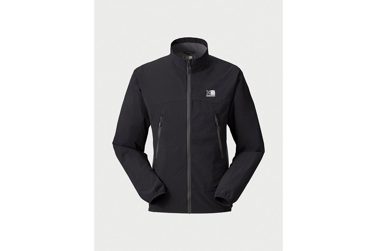 カリマー「active softshell zip-up」シリーズ
