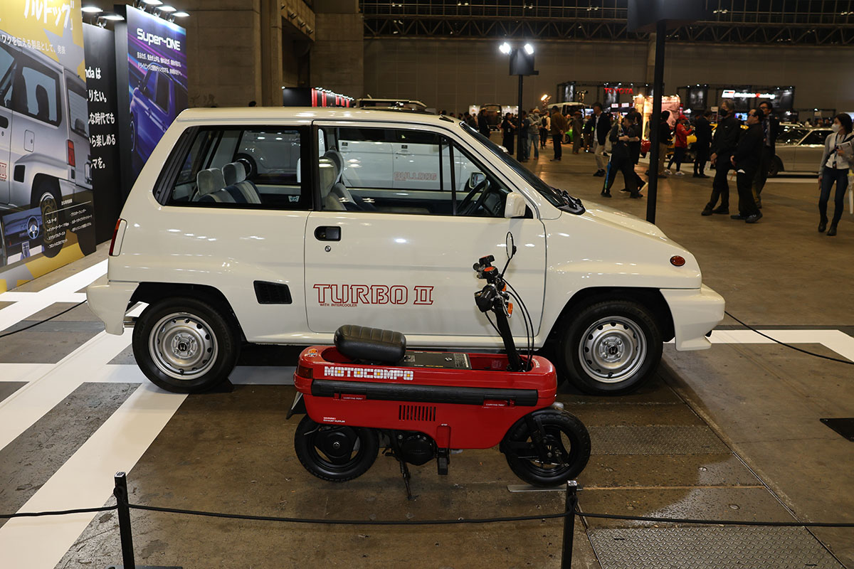 ホンダ「シティターボII」と「モトコンポ」