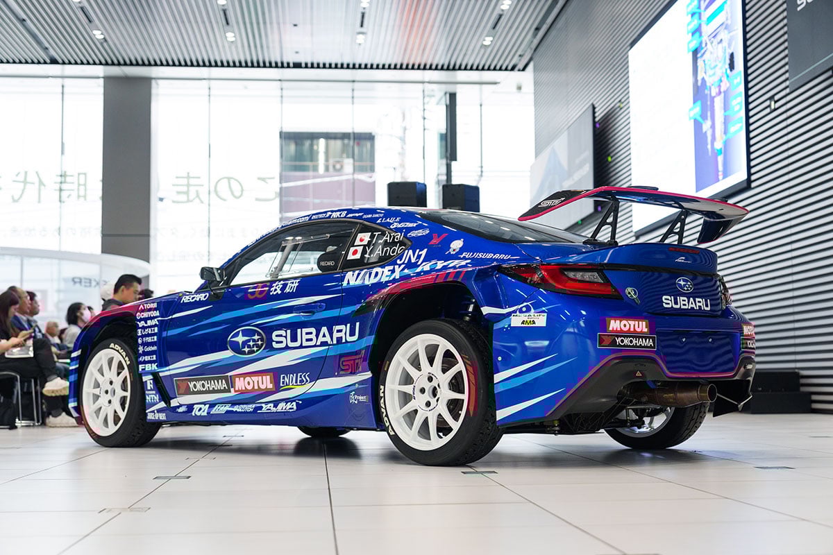 全日本ラリー選手権に参戦する「SUBARU Boxer Rally spec.Z」