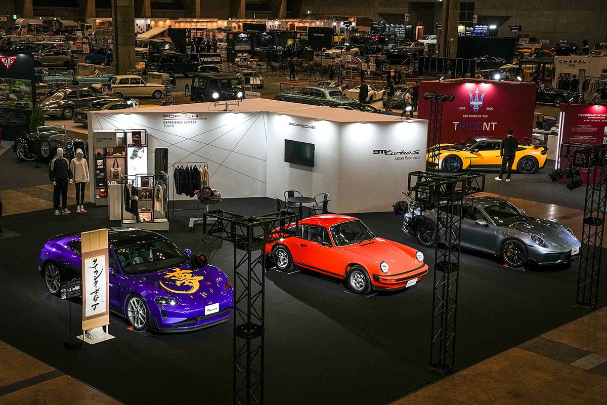 「オートモビルカウンシル2026」のポルシェブース