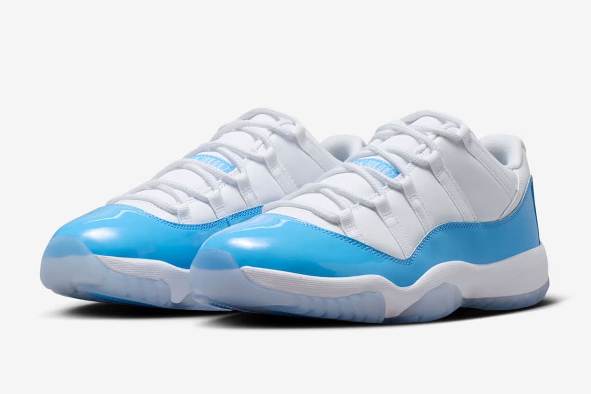 「エア ジョーダン 11」のローカット仕様に、春夏向けの新色“ユニバーシティブルー”が登場