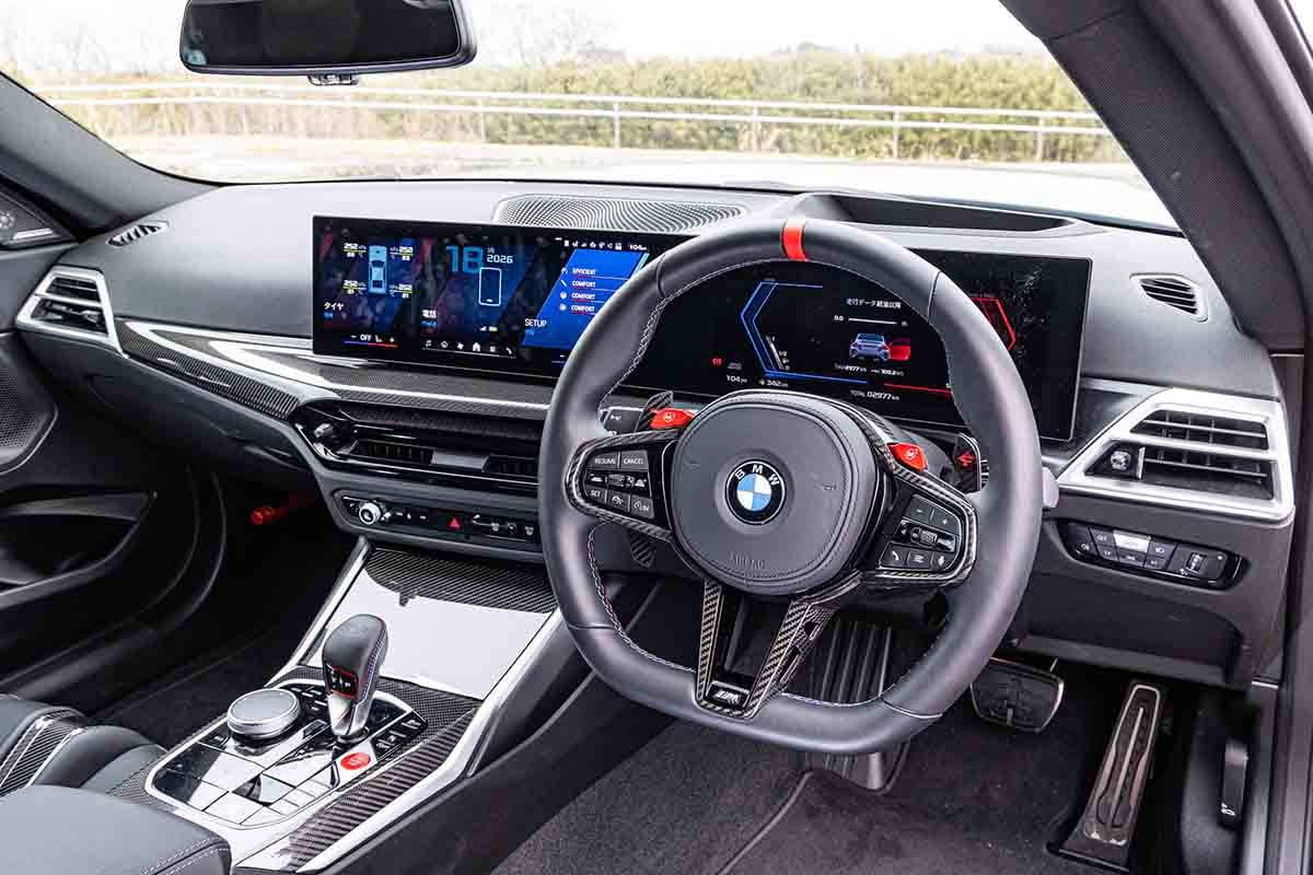 BMW「M2」のインテリア