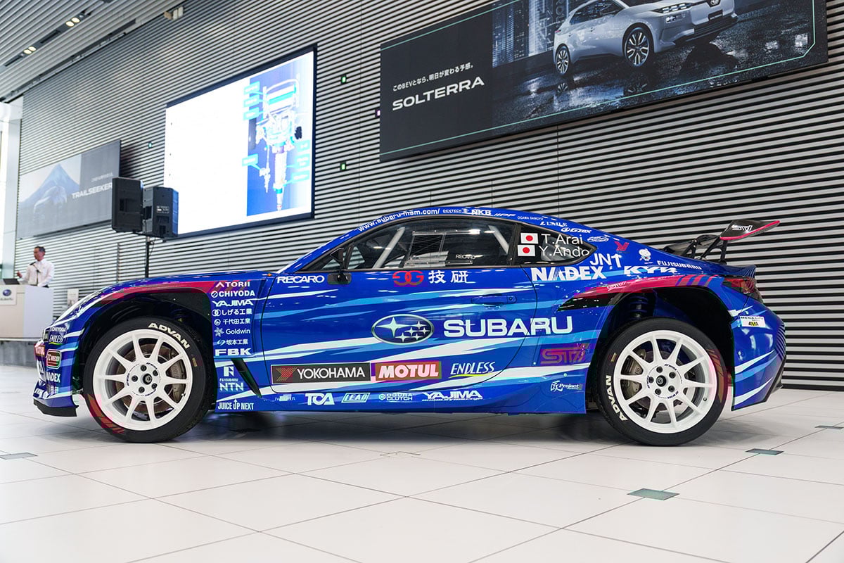 全日本ラリー選手権に参戦する「SUBARU Boxer Rally spec.Z」