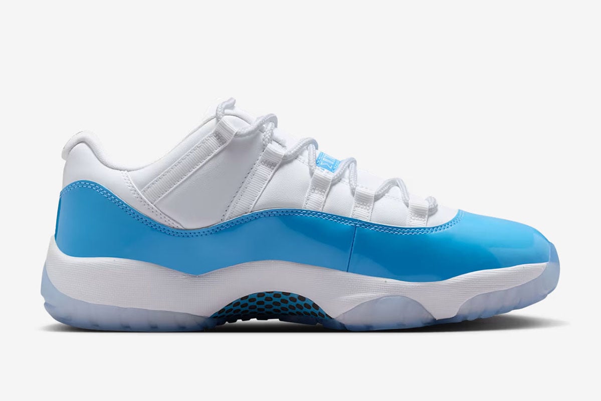 「エア ジョーダン 11」のローカット仕様に、春夏向けの新色“ユニバーシティブルー”が登場