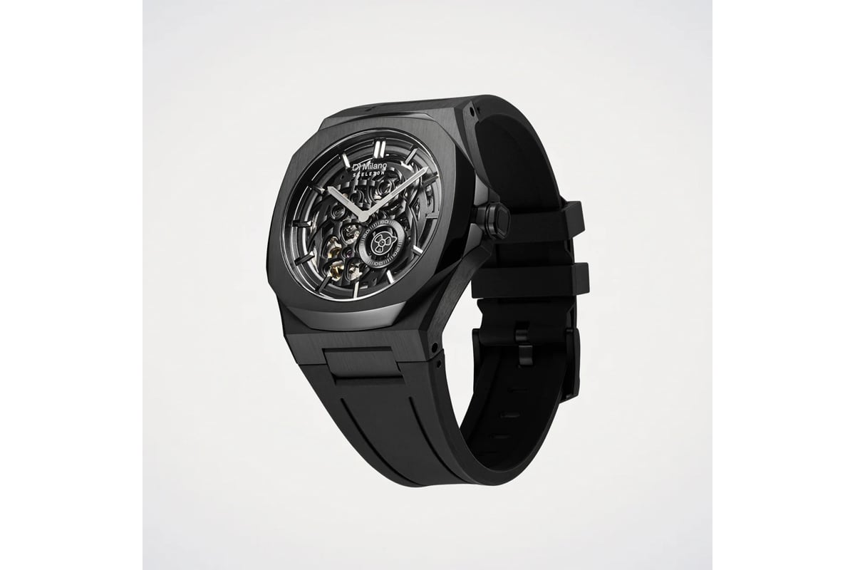 機械式時計ならではの動きを視覚的に楽しめる