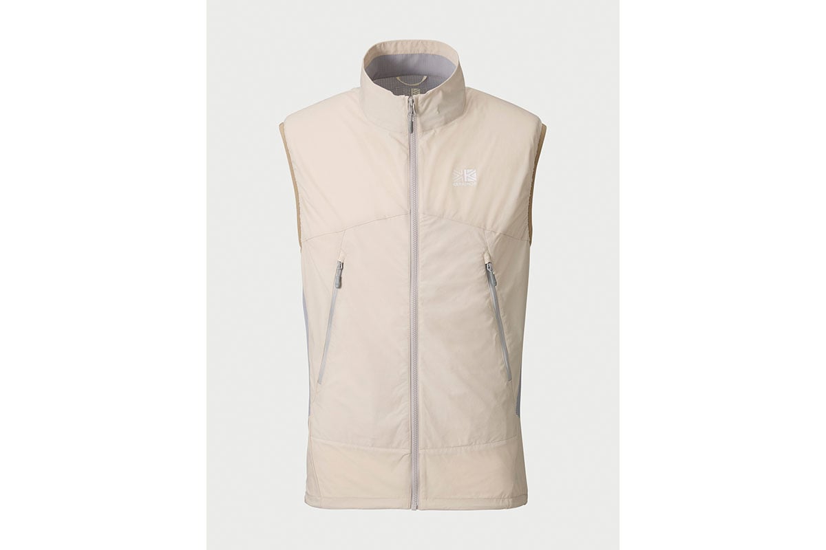 カリマー「active softshell vest」