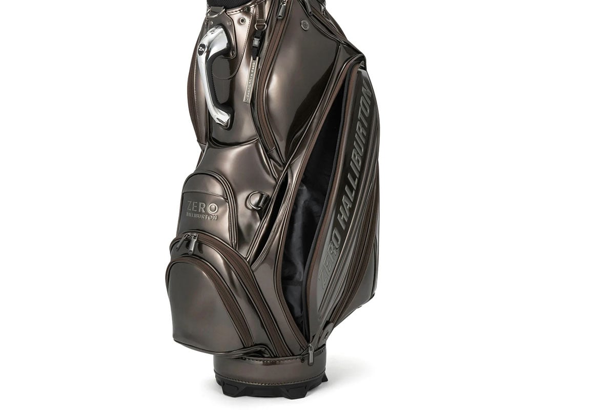 ゼロハリバートンのキャディバッグ「ZHG-CB PRO」に数量限定の新色“ブラウン”が登場