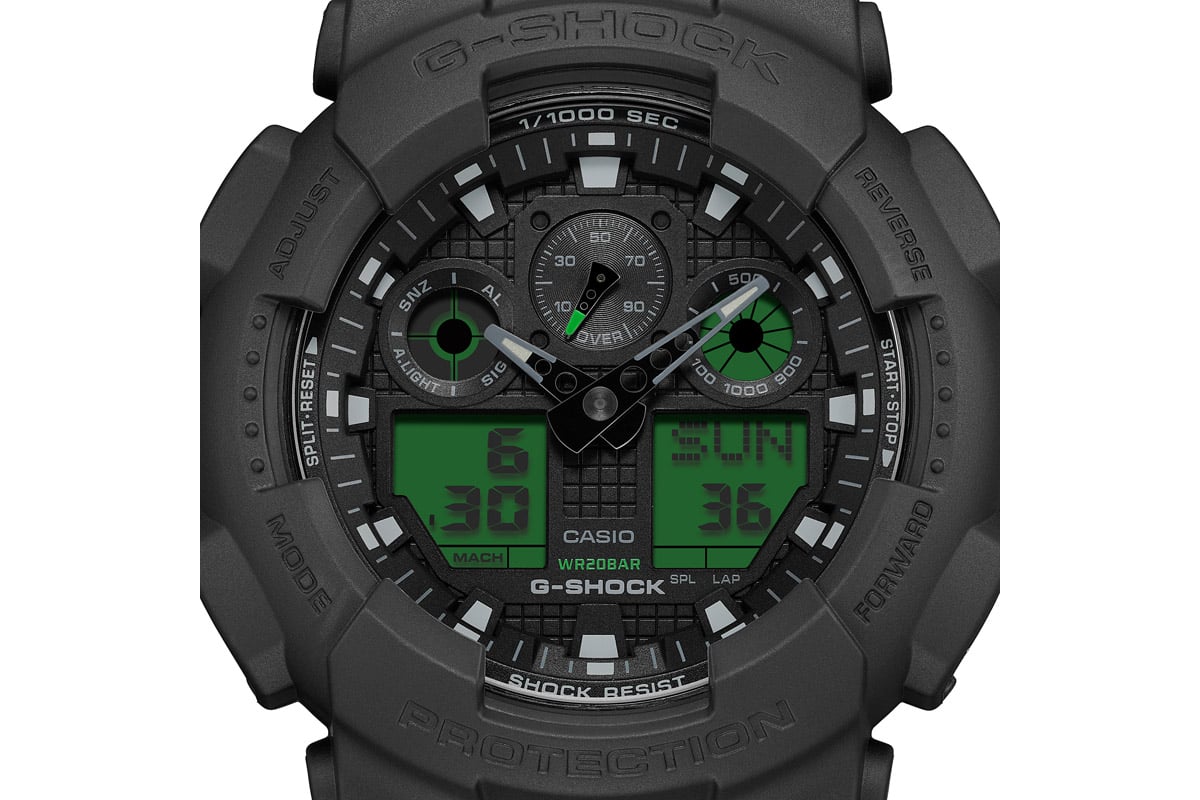 液晶画面と合わせてアナログ・デジタルのコンビネーションが抜群の視認性を発揮