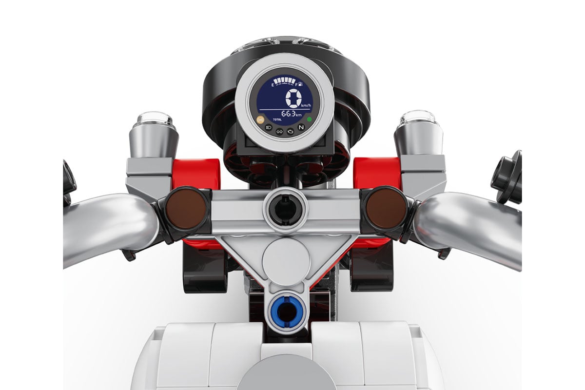 ホンダ「モンキー125」を527ピースで精巧に再現したブロックキット