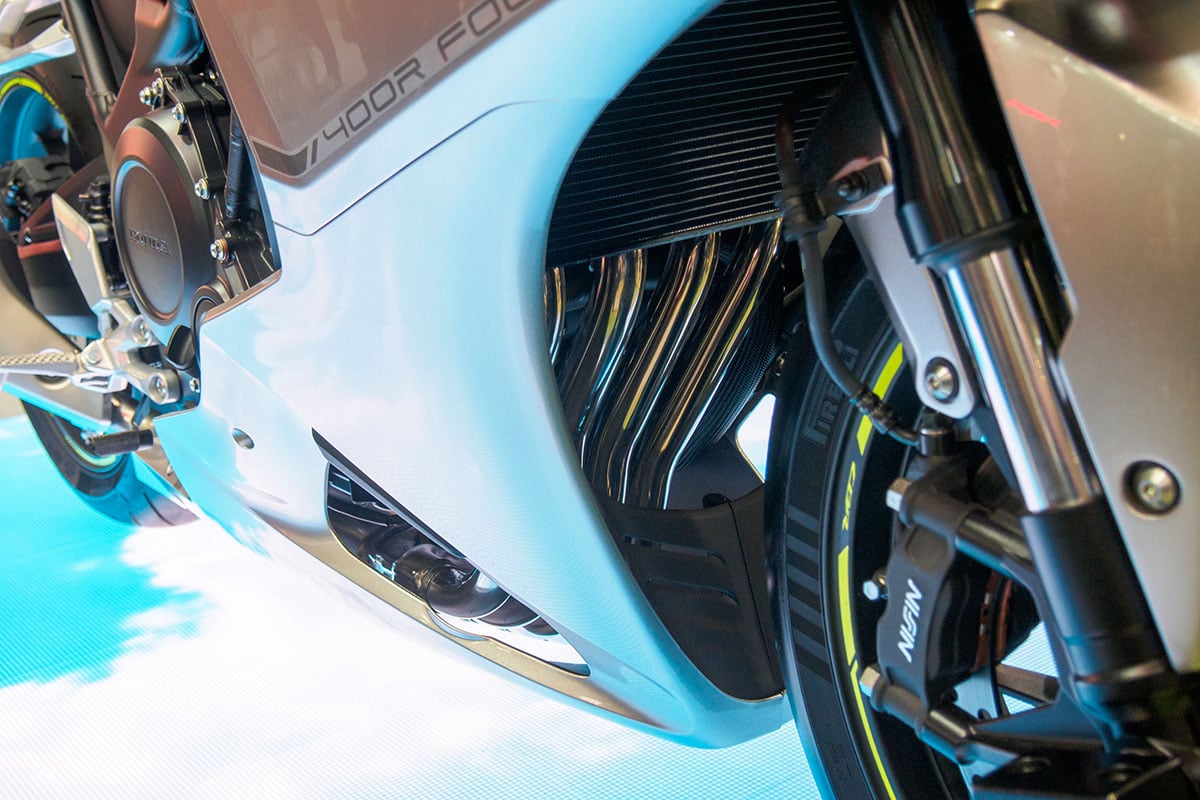 ホンダ「CBR400Rフォア Eクラッチ コンセプト」