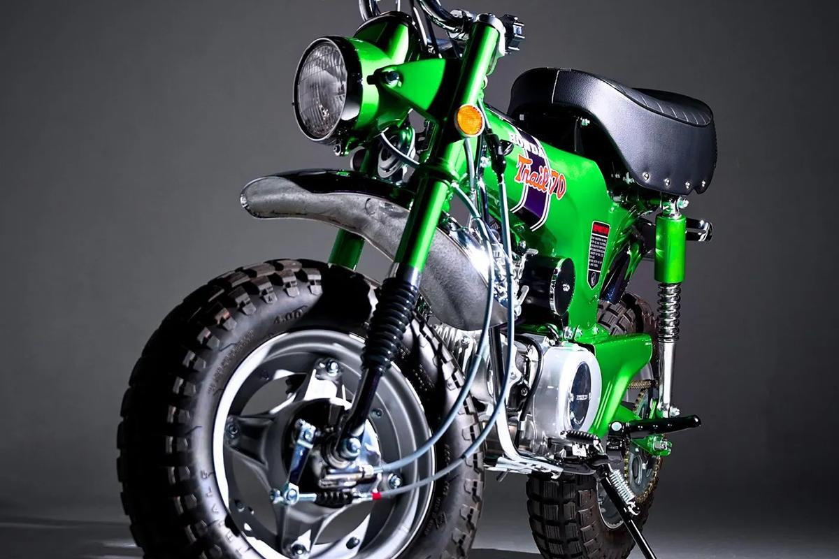 米国オークションに出品され高値で落札された1970年式ホンダ「CT70H トレイル」
