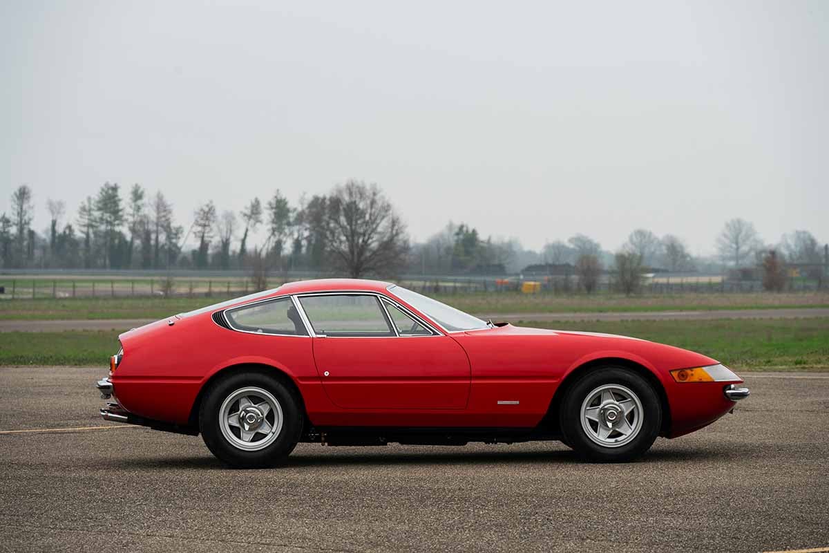 オークションに出品予定の1972年式フェラーリ「365GTB／4 デイトナ」Paolo Carlini(c)2026 Courtesy of RM Sotheby's