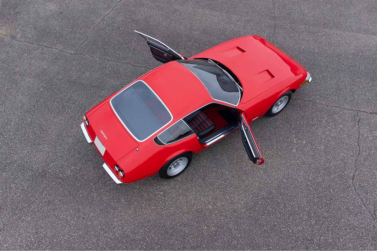 オークションに出品予定の1972年式フェラーリ「365GTB／4 デイトナ」Paolo Carlini(c)2026 Courtesy of RM Sotheby's