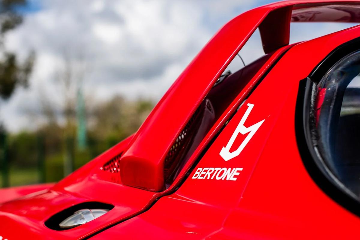 オークションに出品予定の1975年式ランチア「ストラトスHFストラダーレ グループ4仕様」(c)2026 BROAD ARROW Auctions