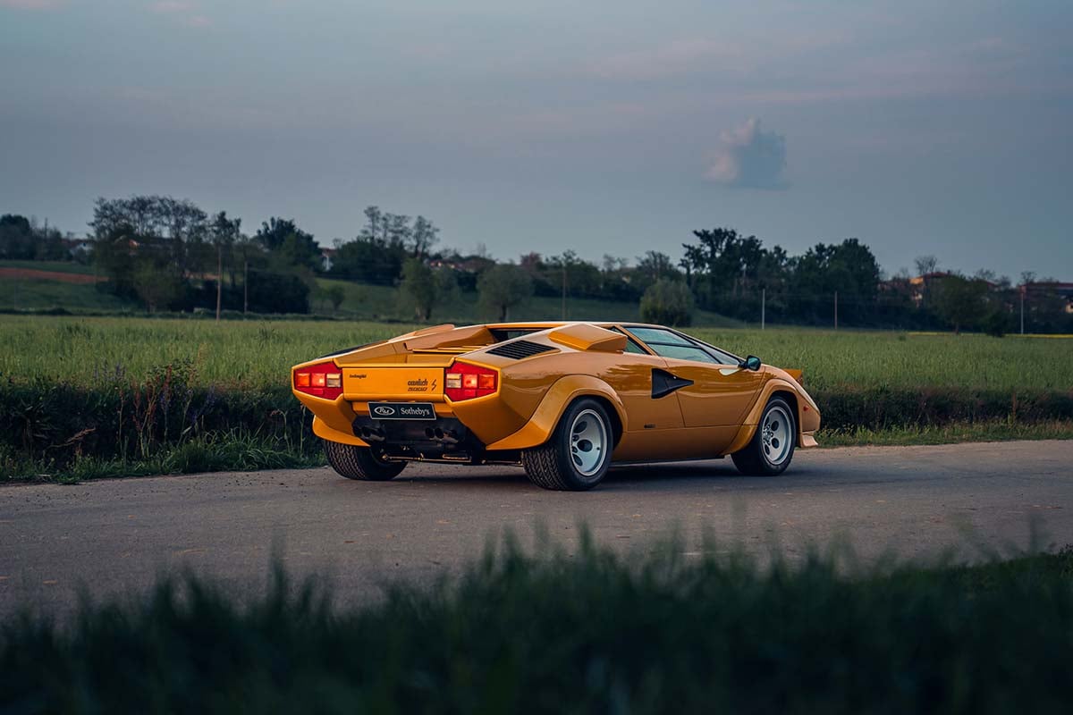 オークションに出品予定の1983年式ランボルギーニ「カウンタック5000S」Alex Penfold(c)2026 Courtesy of RM Sotheby's