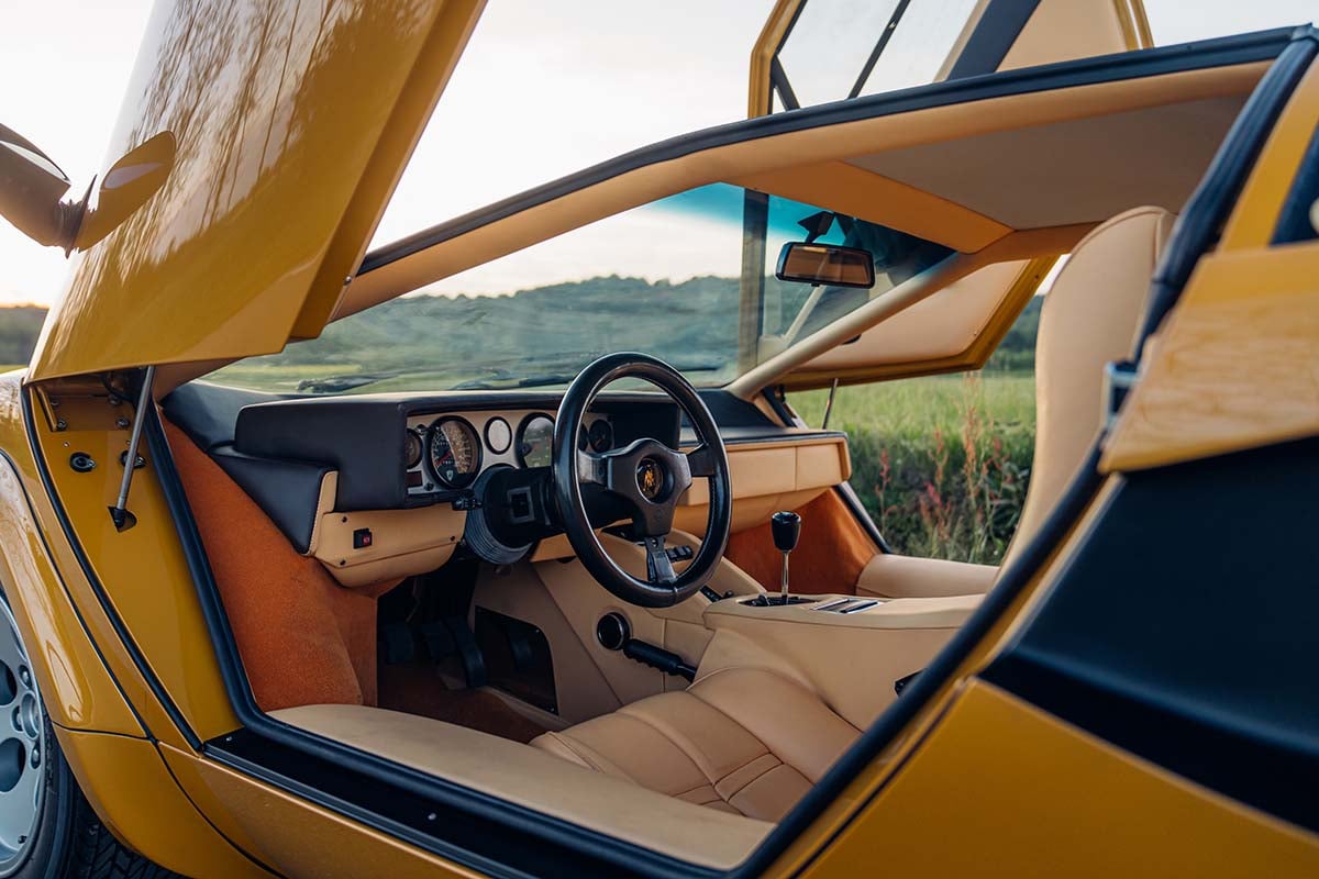 オークションに出品予定の1983年式ランボルギーニ「カウンタック5000S」Alex Penfold(c)2026 Courtesy of RM Sotheby's