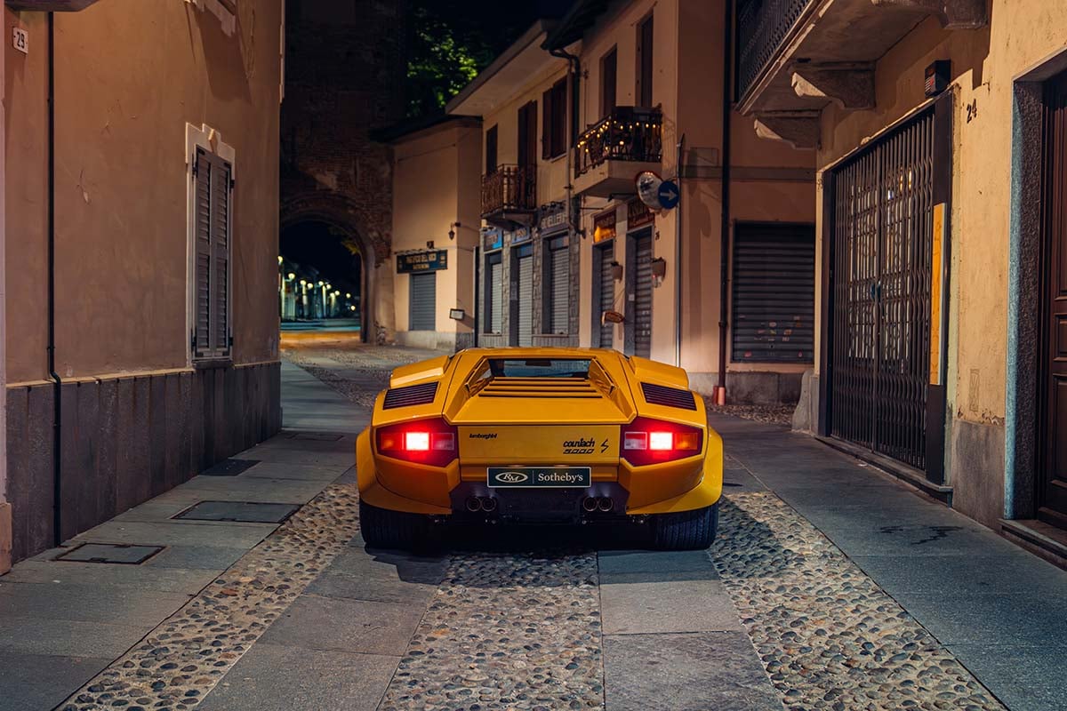 オークションに出品予定の1983年式ランボルギーニ「カウンタック5000S」Alex Penfold(c)2026 Courtesy of RM Sotheby's