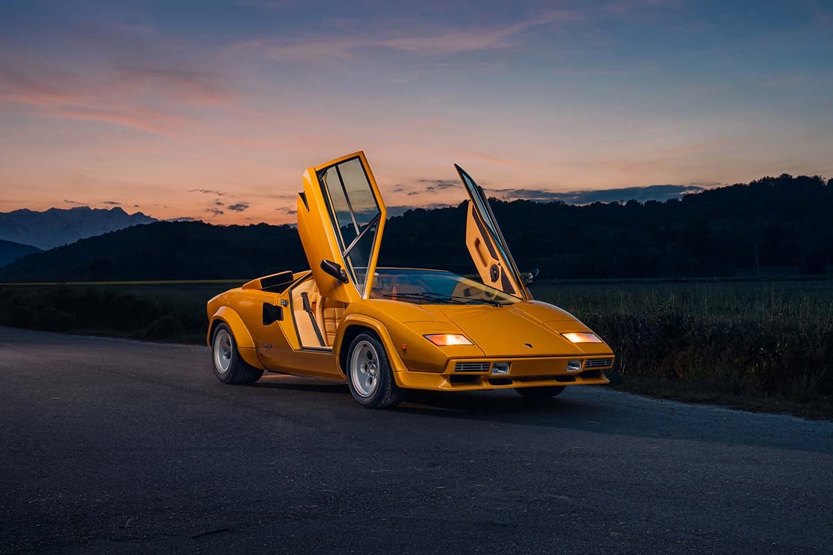 オークションに出品予定の1983年式ランボルギーニ「カウンタック5000S」Alex Penfold(c)2026 Courtesy of RM Sotheby's