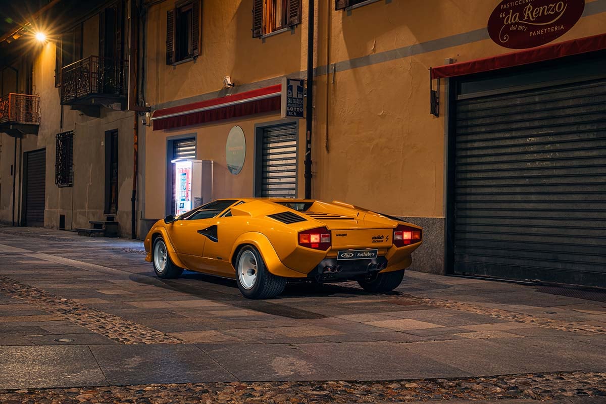 オークションに出品予定の1983年式ランボルギーニ「カウンタック5000S」Alex Penfold(c)2026 Courtesy of RM Sotheby's