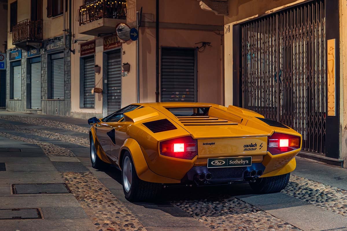 オークションに出品予定の1983年式ランボルギーニ「カウンタック5000S」Alex Penfold(c)2026 Courtesy of RM Sotheby's