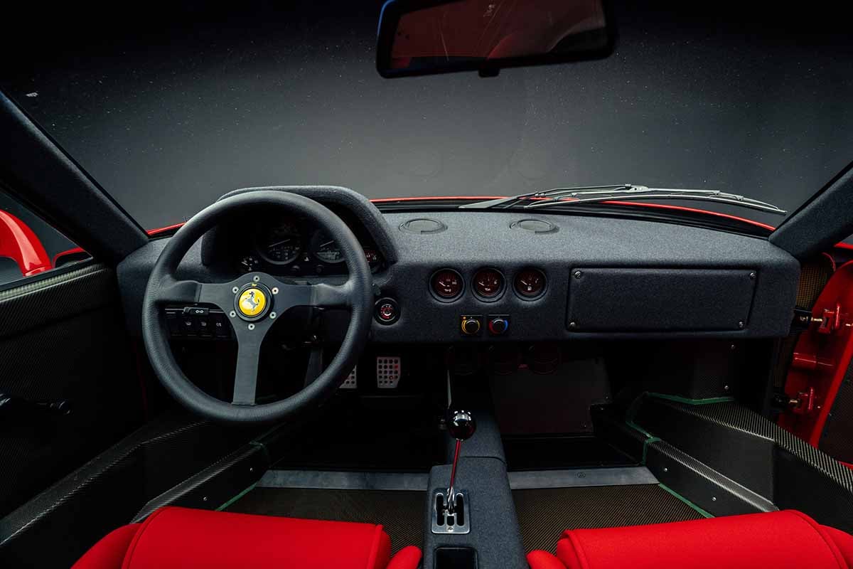 オークションに出品予定の1989年式フェラーリ「F40」Federico Cecchio(c)2026 Courtesy of RM Sotheby's
