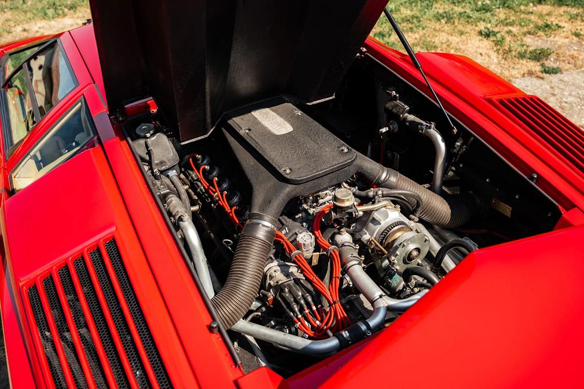 オークションに出品予定の1990年式ランボルギーニ「カウンタック 25周年記念モデル」(c)2026 Courtesy of RM Sotheby's