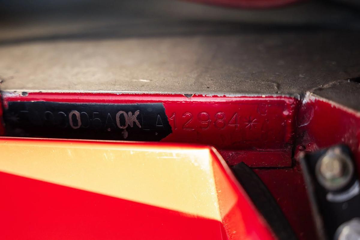 オークションに出品予定の1990年式ランボルギーニ「カウンタック 25周年記念モデル」(c)2026 Courtesy of RM Sotheby's