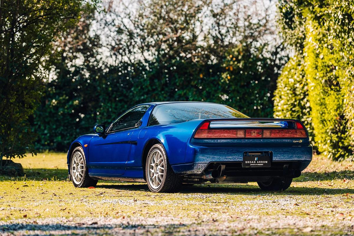 オークションに出品予定の1999年式ホンダ「NSXタイプS」(c)2026 BROAD ARROW Auctions