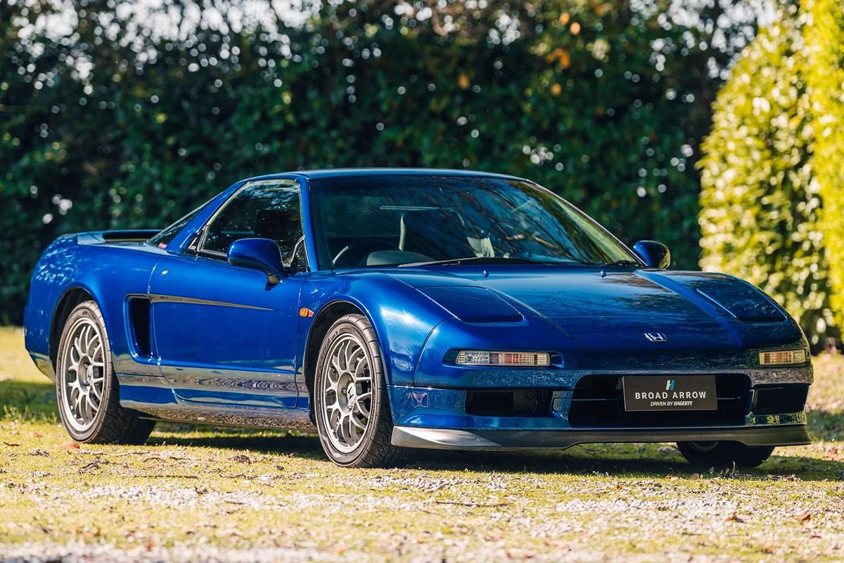 オークションに出品予定の1999年式ホンダ「NSXタイプS」(c)2026 BROAD ARROW Auctions