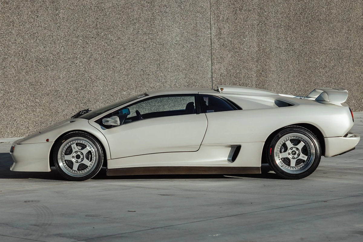 オークションに出品予定の1999年式ランボルギーニ「ディアブロSV」(c)2026 BROAD ARROW AUCTIONS