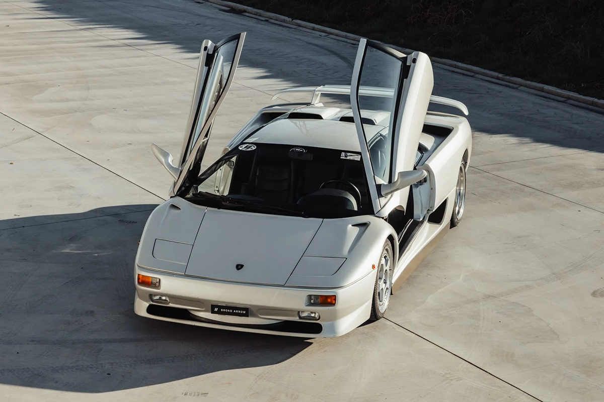 オークションに出品予定の1999年式ランボルギーニ「ディアブロSV」(c)2026 BROAD ARROW AUCTIONS
