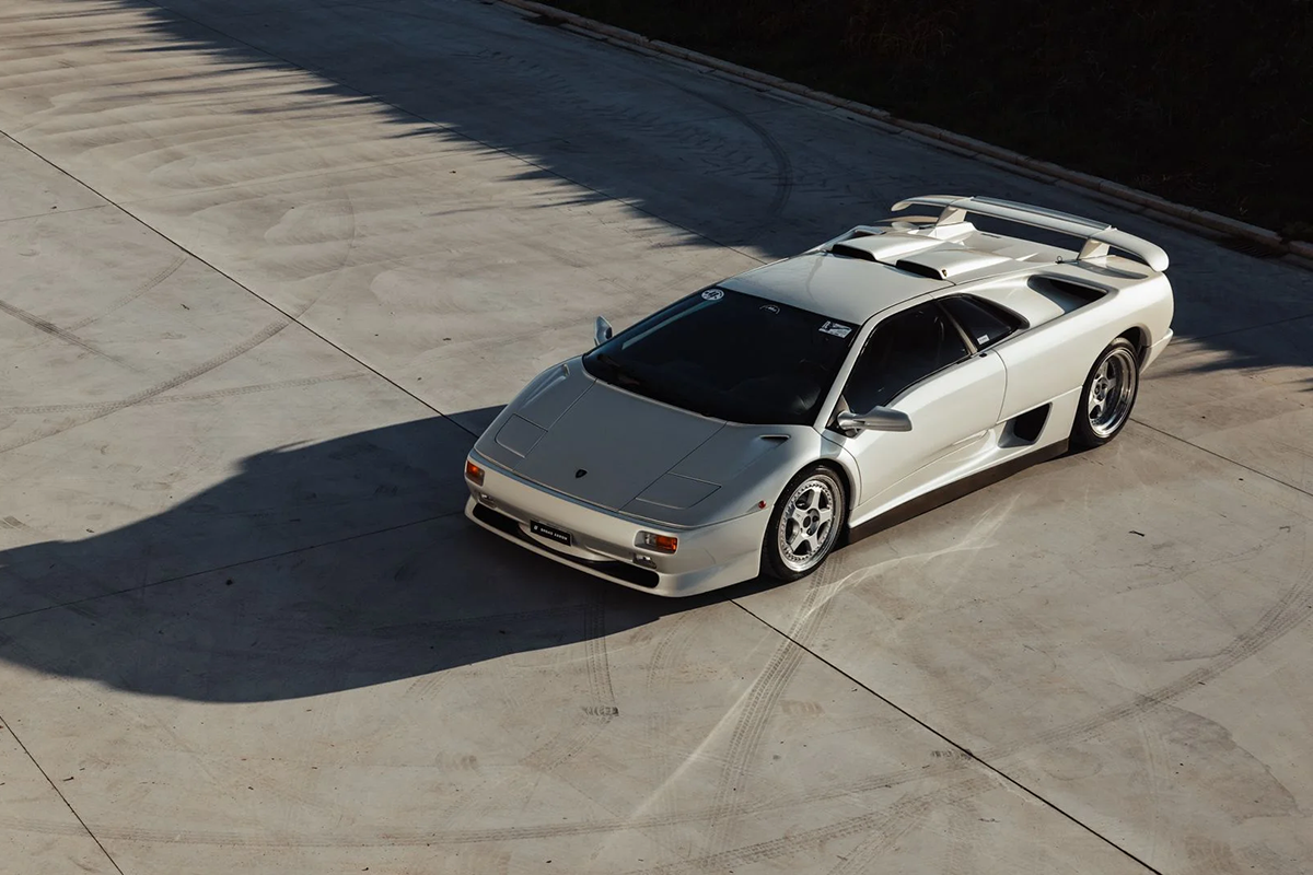オークションに出品予定の1999年式ランボルギーニ「ディアブロSV」(c)2026 BROAD ARROW AUCTIONS