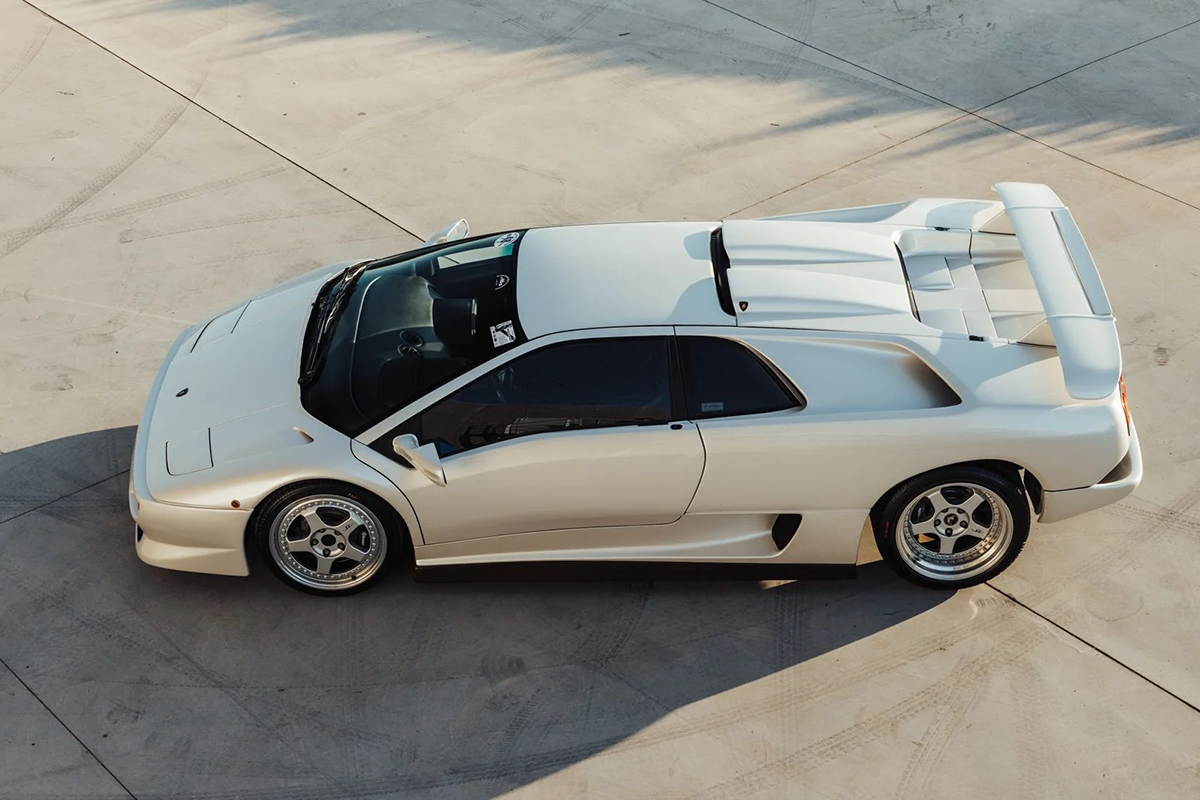 オークションに出品予定の1999年式ランボルギーニ「ディアブロSV」(c)2026 BROAD ARROW AUCTIONS
