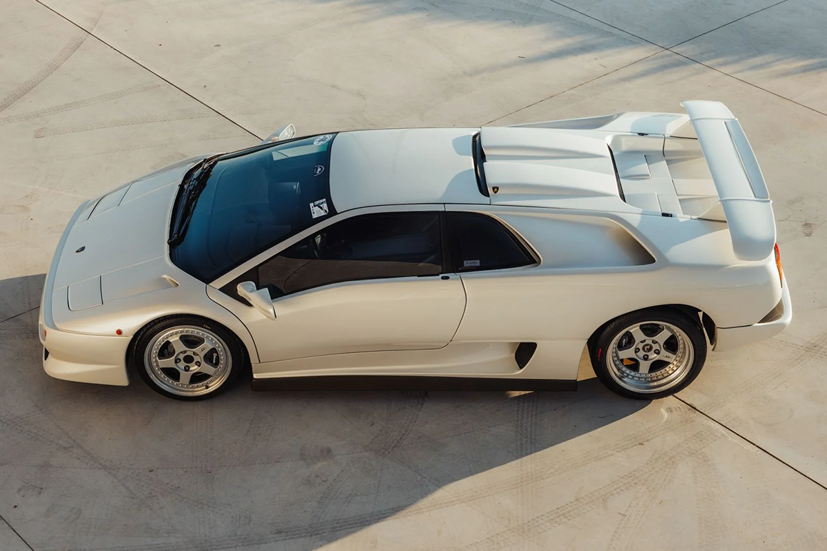 オークションに出品予定の1999年式ランボルギーニ「ディアブロSV」(c)2026 BROAD ARROW AUCTIONS