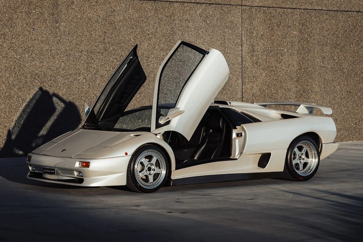 オークションに出品予定の1999年式ランボルギーニ「ディアブロSV」(c)2026 BROAD ARROW AUCTIONS