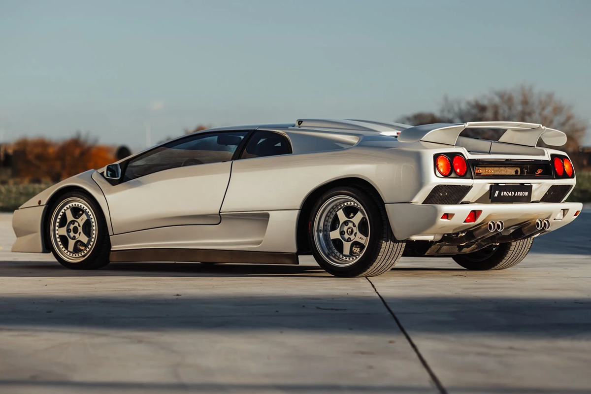 オークションに出品予定の1999年式ランボルギーニ「ディアブロSV」(c)2026 BROAD ARROW AUCTIONS