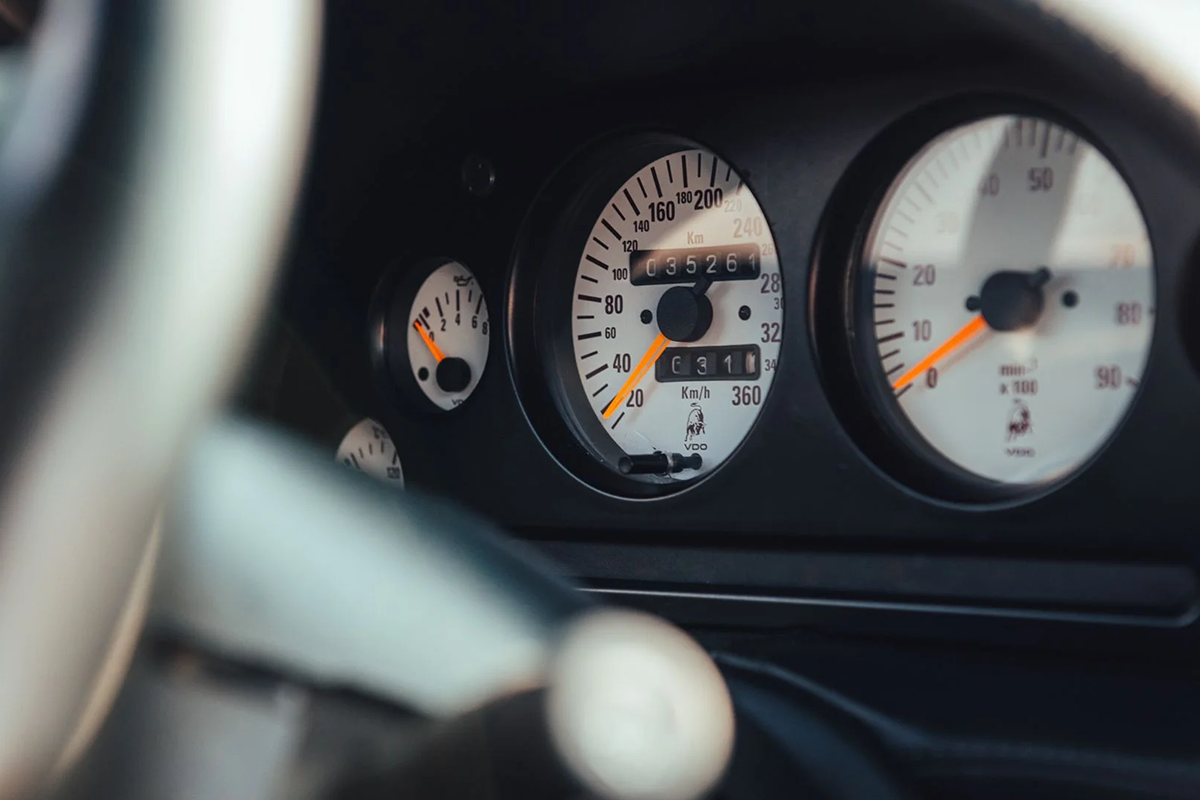オークションに出品予定の1999年式ランボルギーニ「ディアブロSV」(c)2026 BROAD ARROW AUCTIONS