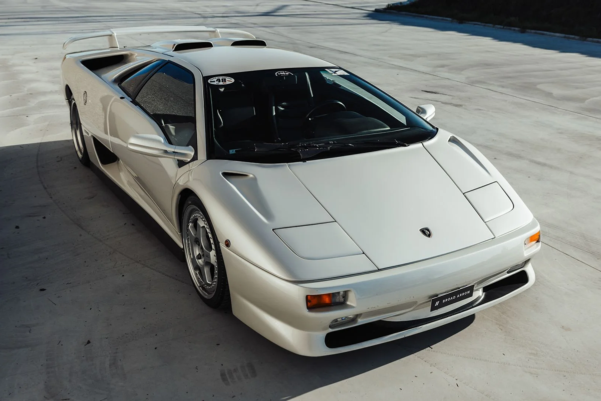 オークションに出品予定の1999年式ランボルギーニ「ディアブロSV」(c)2026 BROAD ARROW AUCTIONS