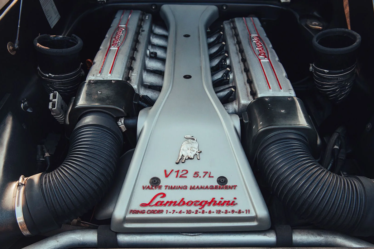 オークションに出品予定の1999年式ランボルギーニ「ディアブロSV」(c)2026 BROAD ARROW AUCTIONS