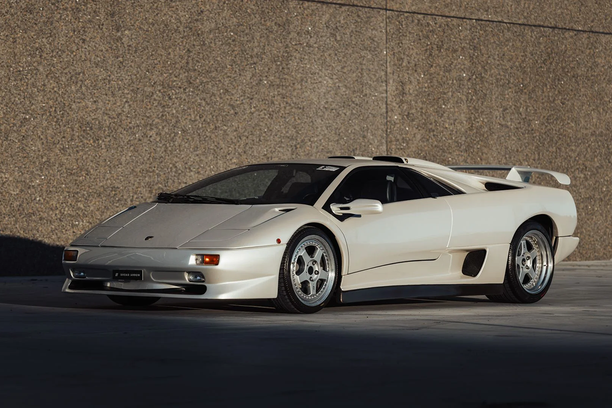 オークションに出品予定の1999年式ランボルギーニ「ディアブロSV」(c)2026 BROAD ARROW AUCTIONS