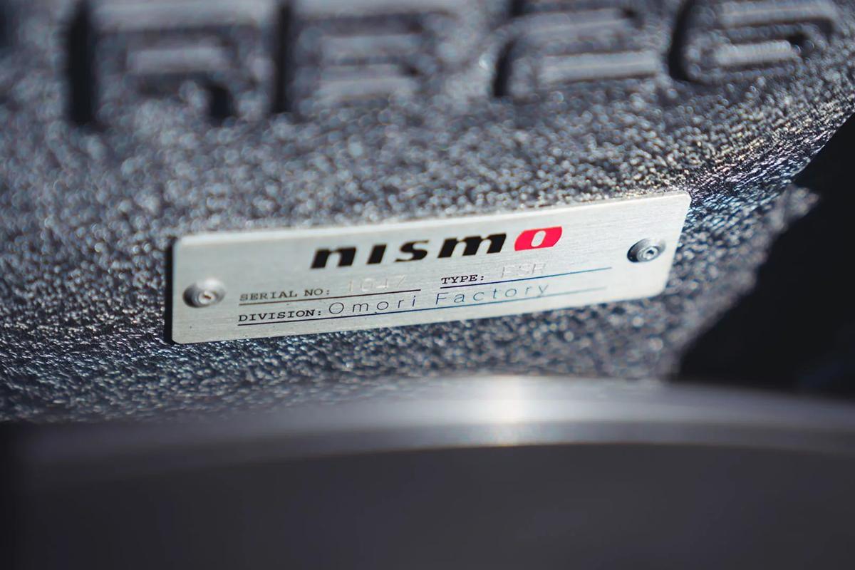 オークションに出品予定の2002年式日産「スカイラインGT−R CRS by NISMO」(c)2026 BROAD ARROW Auctions