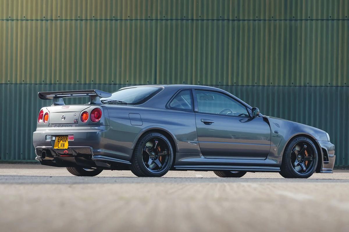 オークションに出品予定の2002年式日産「スカイラインGT−R CRS by NISMO」(c)2026 BROAD ARROW Auctions