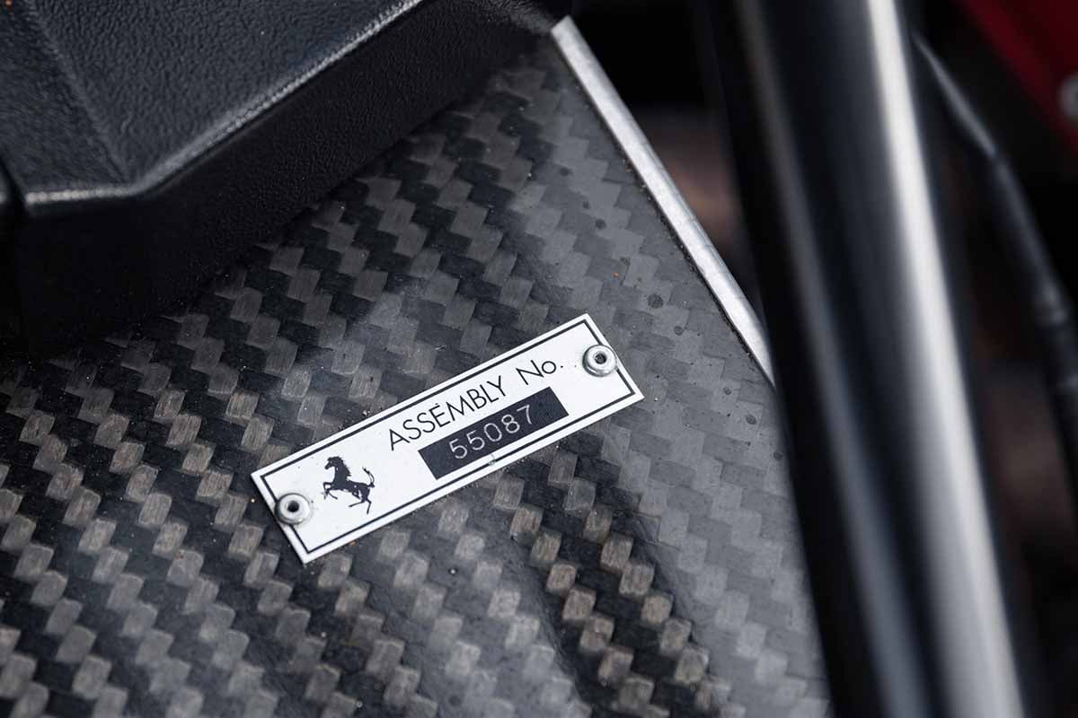オークションに出品され、高値落札された2004年式フェラーリ「エンツォ」Kevin Van Campenhout(c)2026 Courtesy of RM Sotheby's