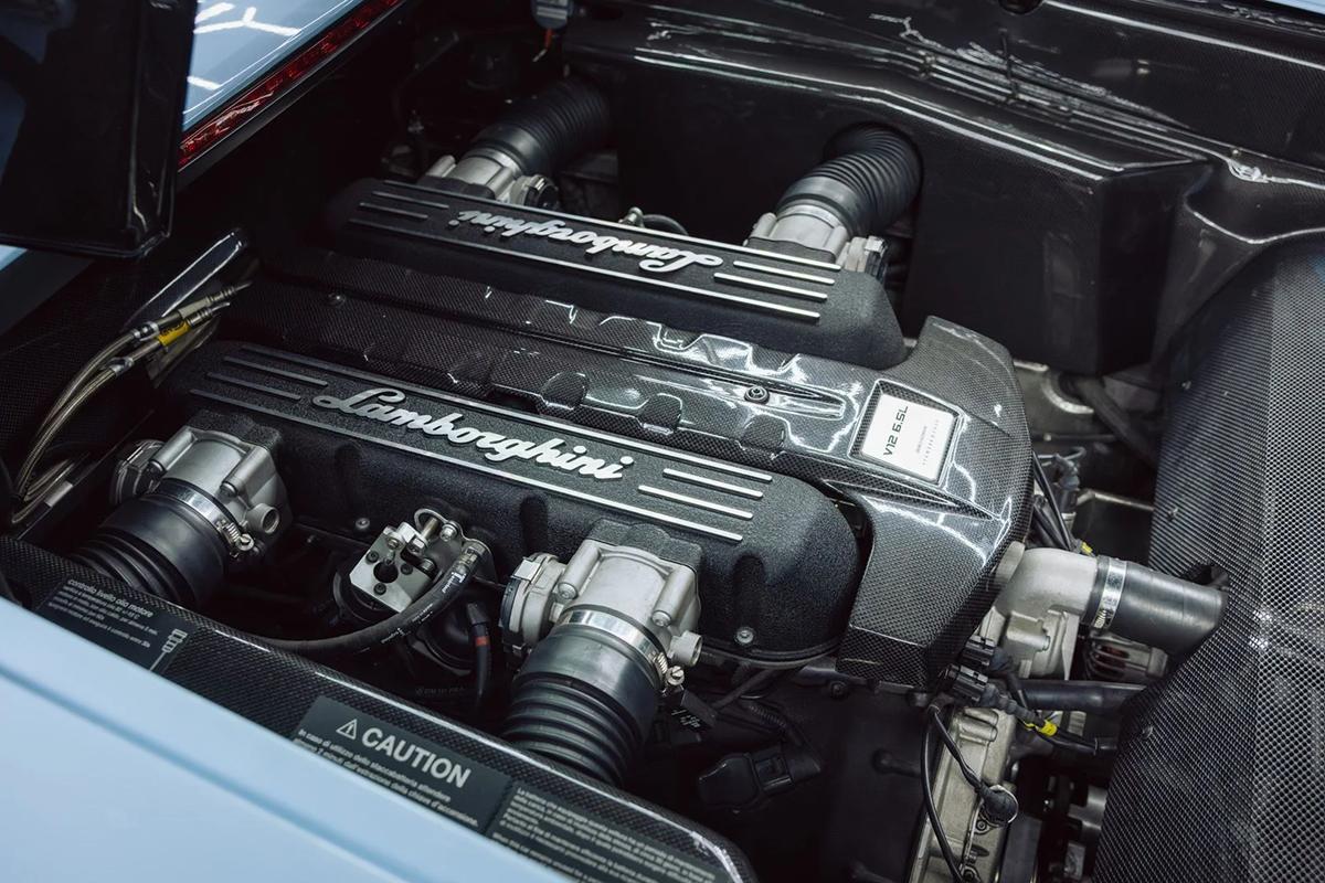 オークションに出品予定の2009年式ランボルギーニ「ムルシエラゴLP640−4」(c)2026 BROAD ARROW Auctions