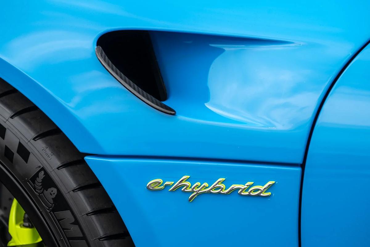 オークションに出品予定の2015年式ポルシェ「918スパイダー」(c)2026 BROAD ARROW Auctions