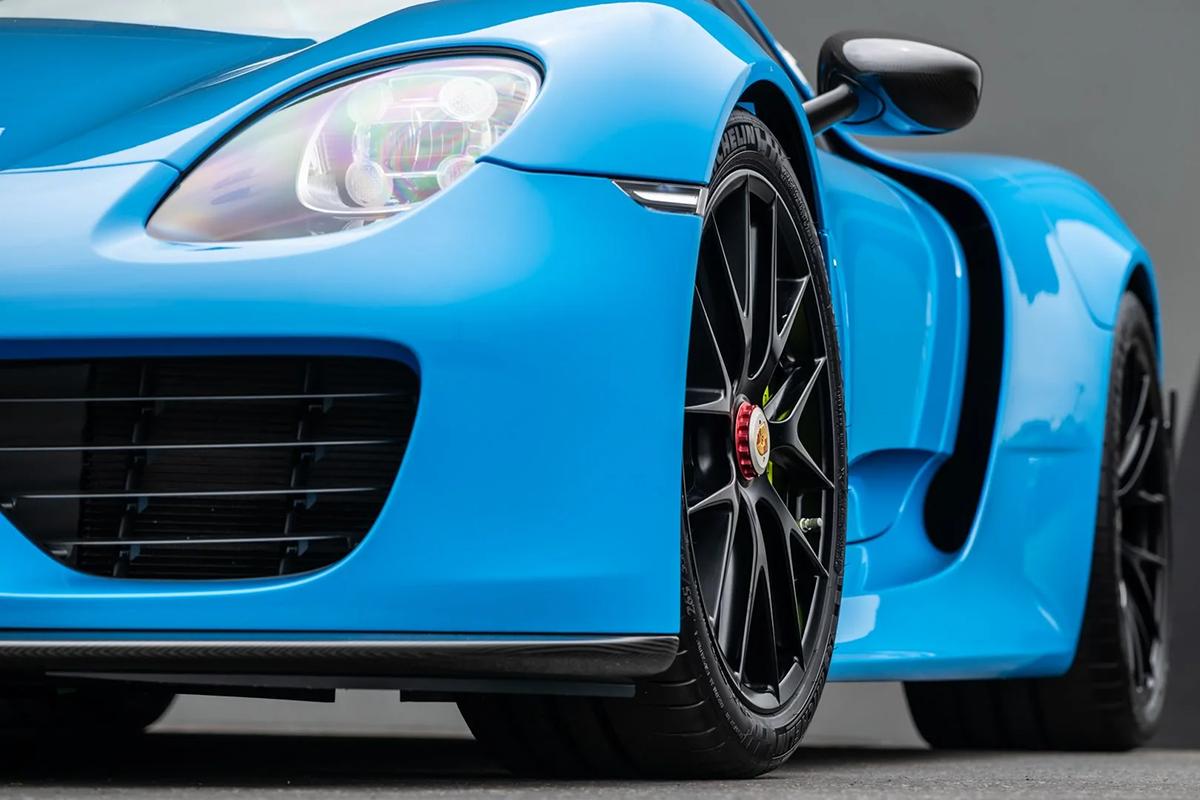 オークションに出品予定の2015年式ポルシェ「918スパイダー」(c)2026 BROAD ARROW Auctions