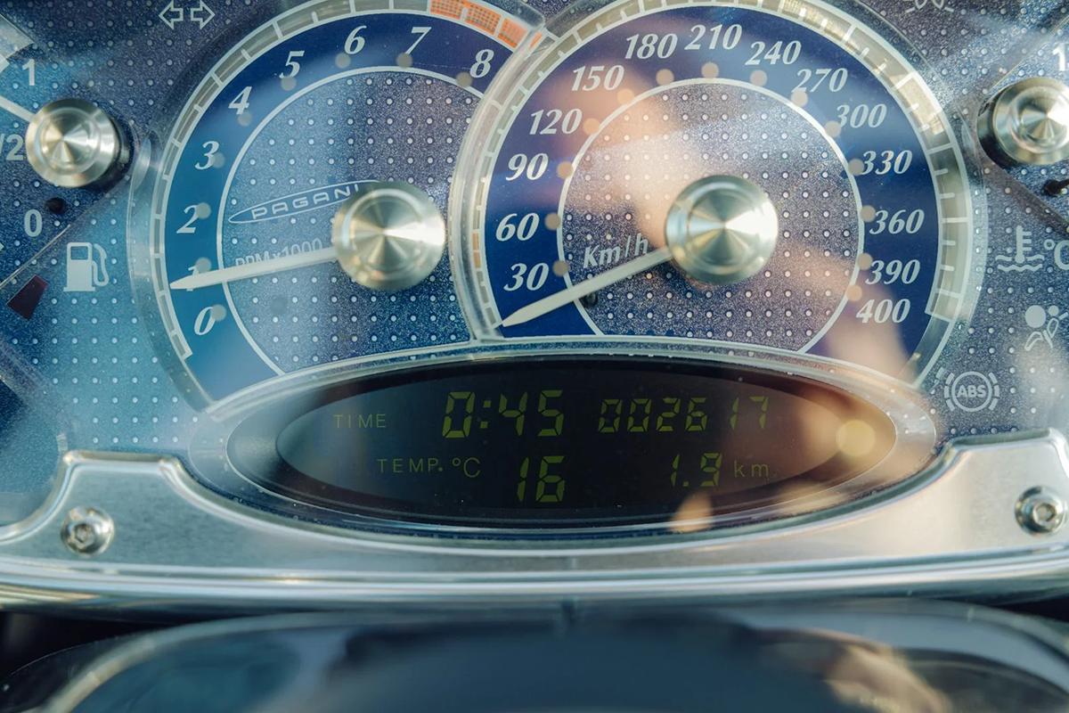 オークションに出品予定の2018年式パガーニ「ゾンダ760ウニカ」(c)2026 BROAD ARROW Auctions