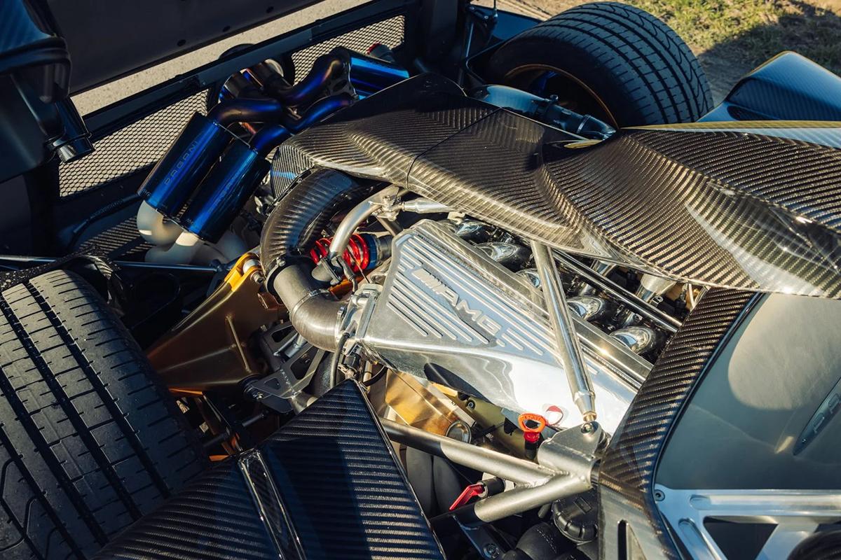 オークションに出品予定の2018年式パガーニ「ゾンダ760ウニカ」(c)2026 BROAD ARROW Auctions