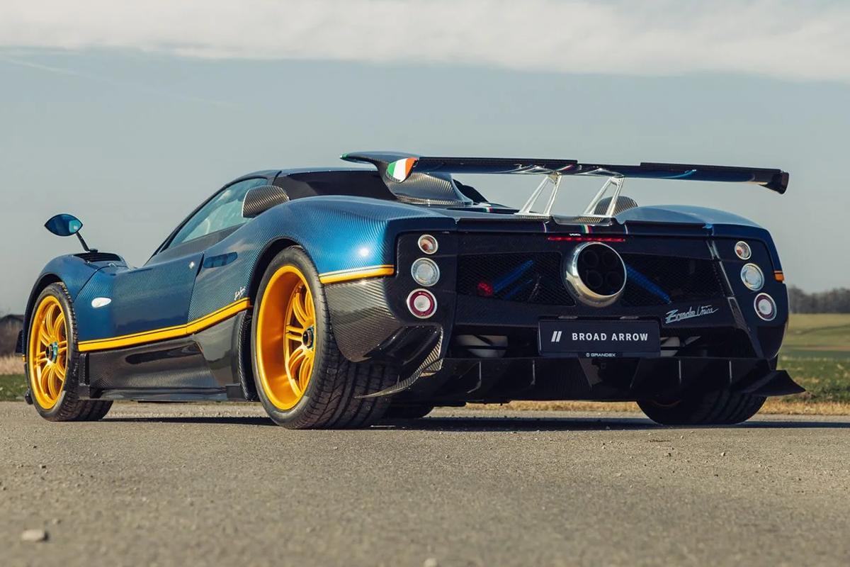 オークションに出品予定の2018年式パガーニ「ゾンダ760ウニカ」(c)2026 BROAD ARROW Auctions